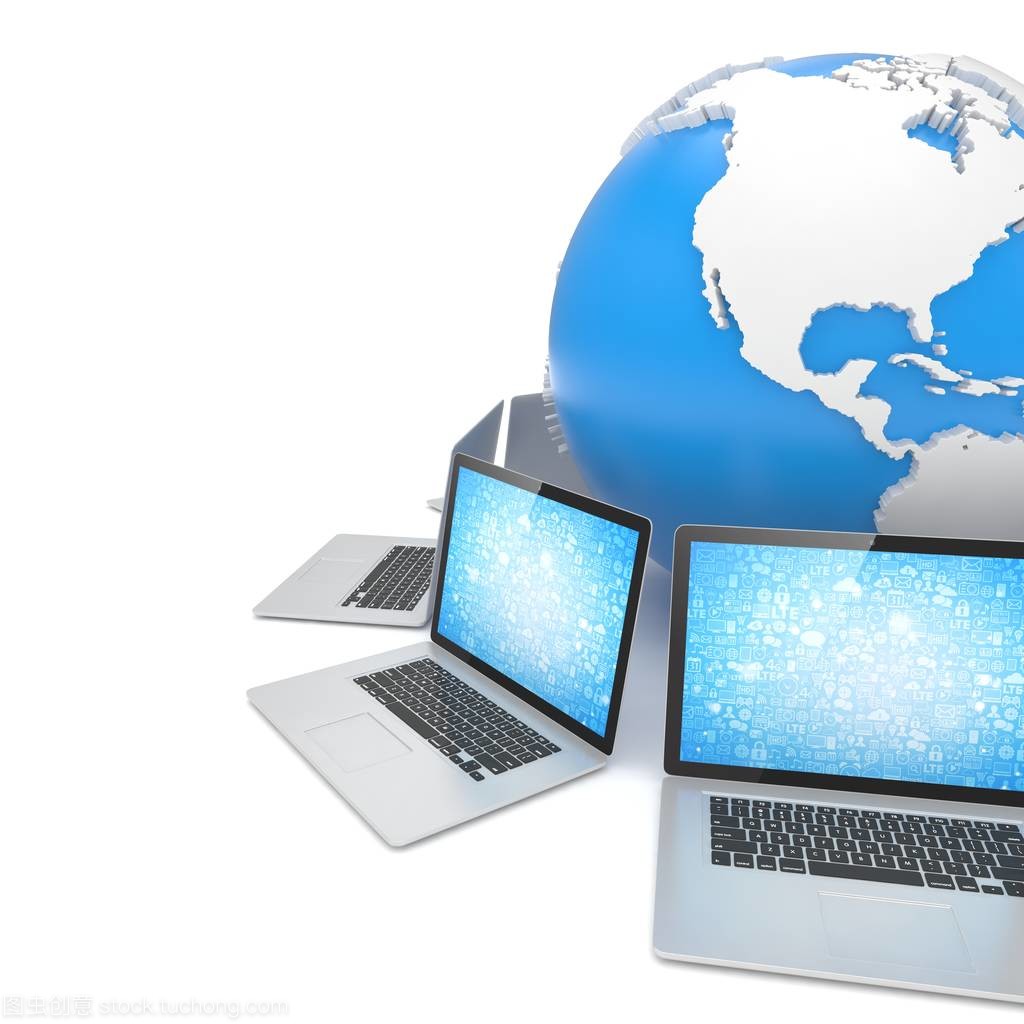 地球全球筆記本電腦網(wǎng)絡(luò) 網(wǎng)絡(luò)科技與計算機的融合革命